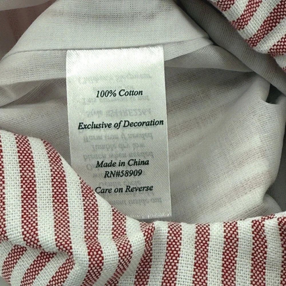 Edgehill Collection X The Broke Brooke Stripe Jon Jon Romper Boys Sz 9 Mos